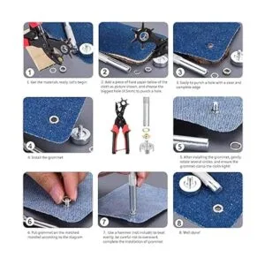 Herramienta perforadora de cuero para cinturón