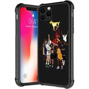 Funda para iPhone 11 diseño de jugador de baloncesto 35_1