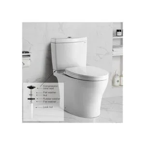 Kit de 2 juegos de tornillos y juntas de reparación de