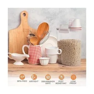 TBMax Contenedor de almacenamiento de arroz con plástico