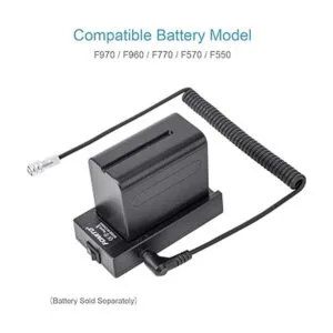 Fomito NPF970 F960 F750 F770 F550 Adaptador de batería con_3