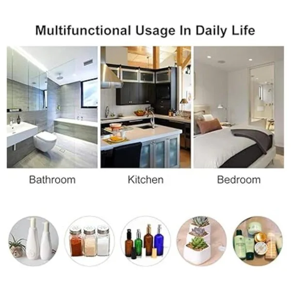 OwnMy Estante de ducha de acero inoxidable para baño