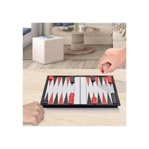 QuadPro juego de tablero magnético Backgammon con tablero_4