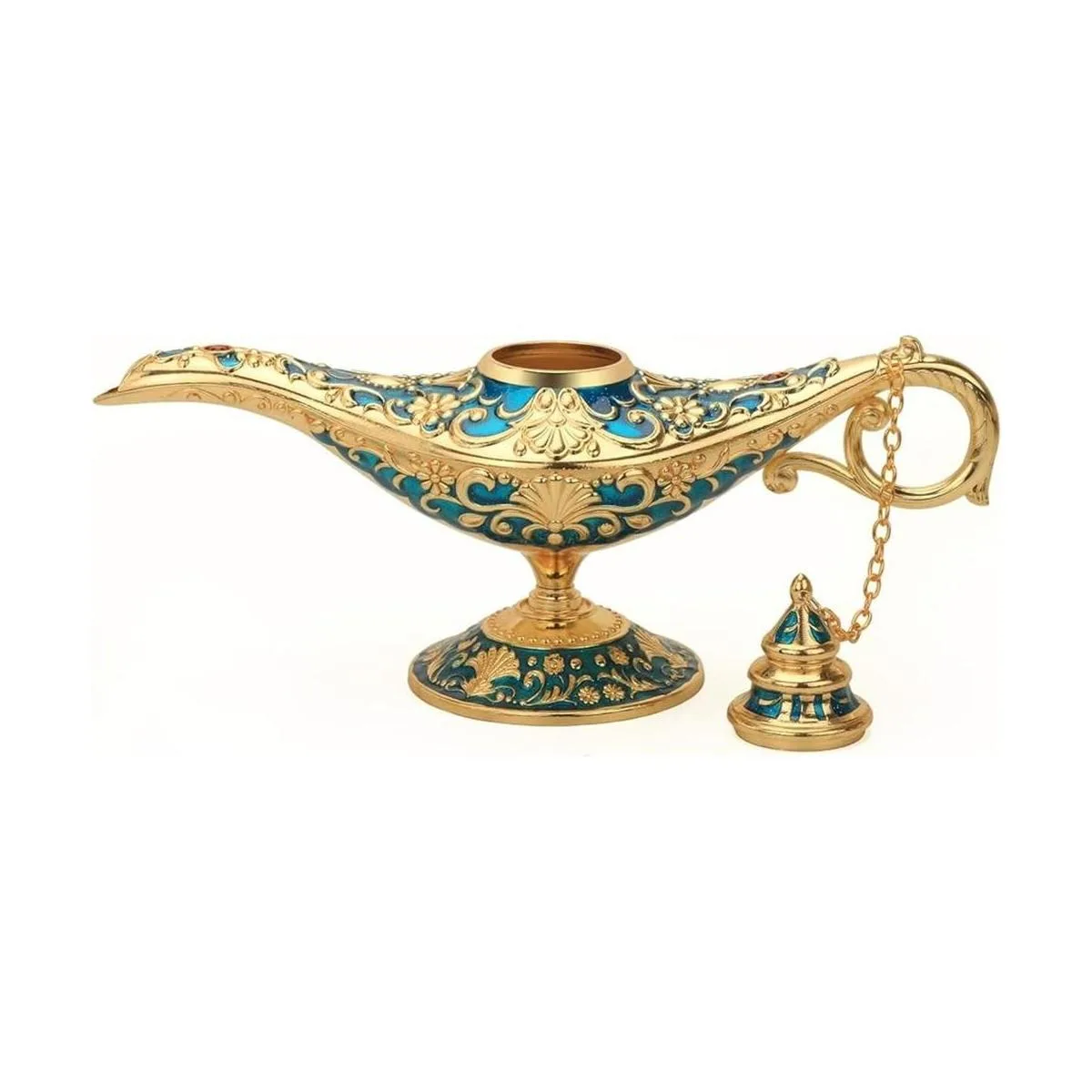 LAUYOO Lámpara clásica Aladding Magic Genie lámpara de