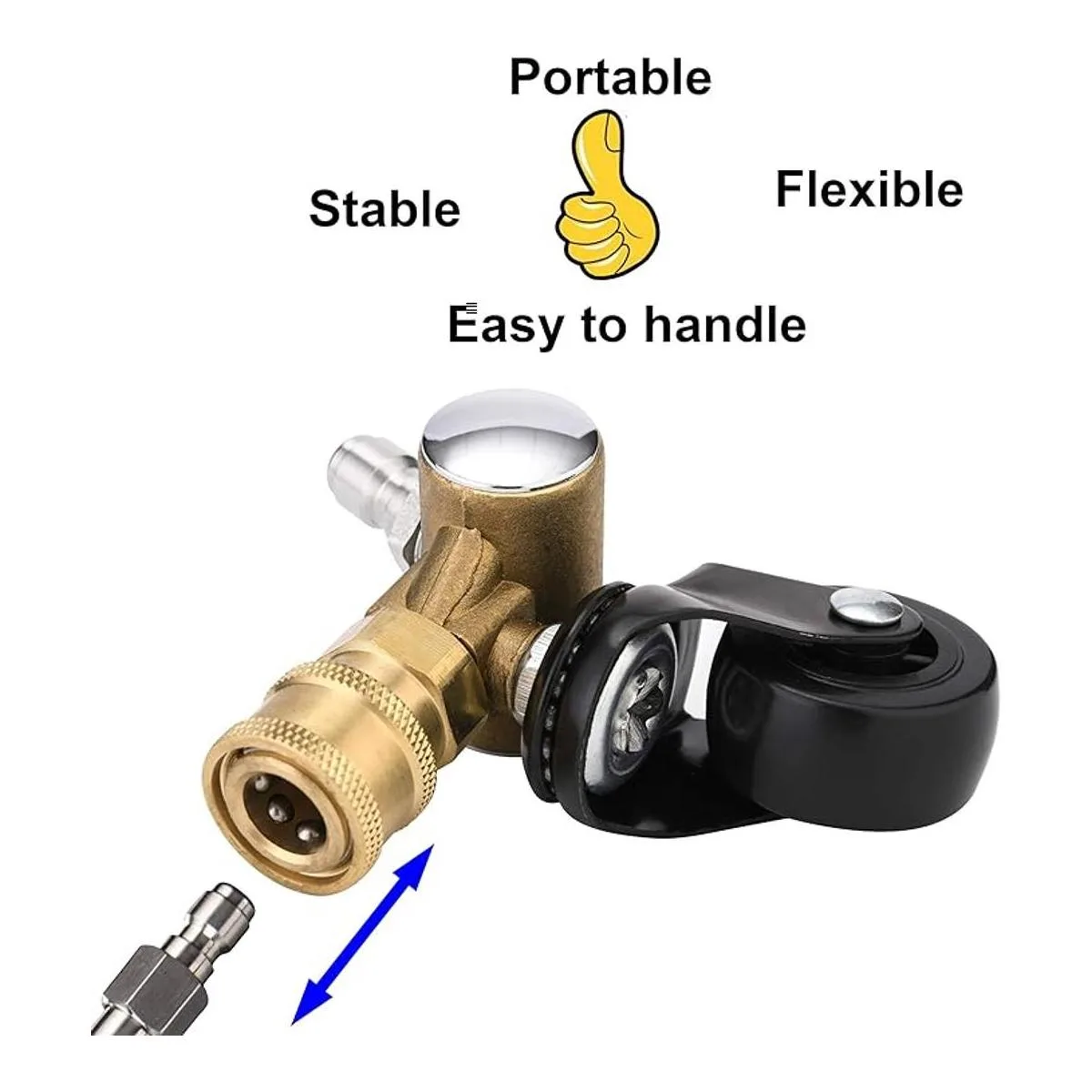 Tool Daily Rueda giratoria para lavadora a presión lavado_3