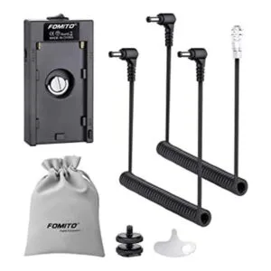 Fomito NPF970 F960 F750 F770 F550 Adaptador de batería con_1