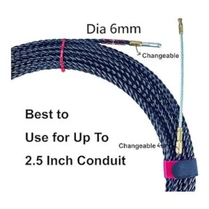 Ninja Fish Tape Cinta de pescar 50 pies diseño de hilo_4