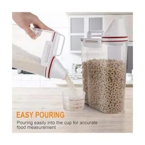 TBMax Contenedor de almacenamiento de arroz con plástico