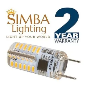 Simba Lighting G8 Bombilla LED regulable 5 unidades 15