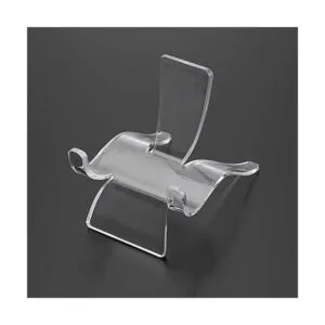 Hipiwe 10 paquetes de soportes triangulares acrílicos