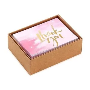 Hallmark Surtido de tarjetas de agradecimiento acuarela_3