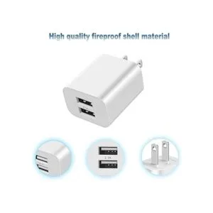 Bloque de cargador de pared USB paquete de 2 conectores_6