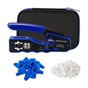 RJ45 Crimp Tool para Cat5e Cat6 Cat6a Pasa Thrugh_1