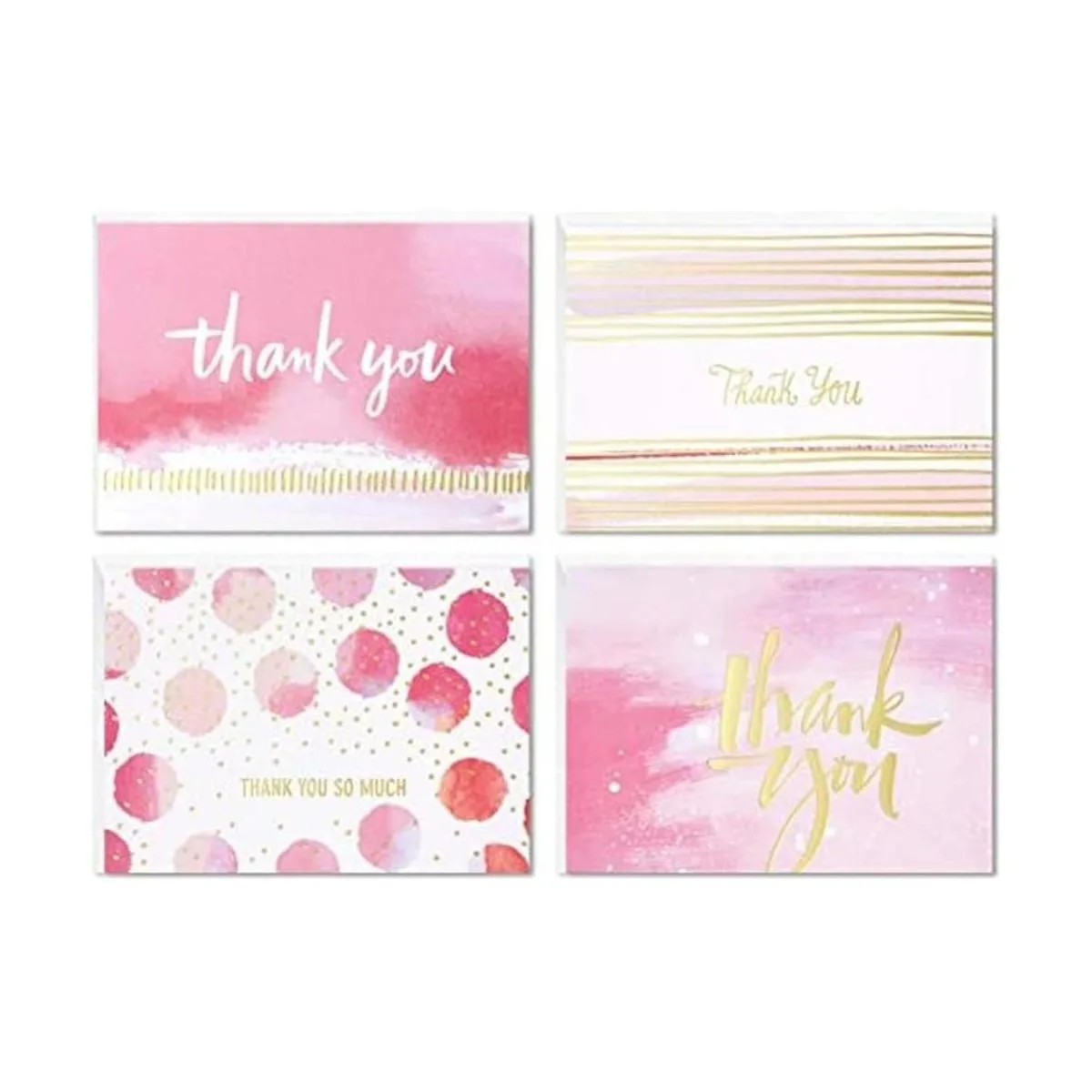 Hallmark Surtido de tarjetas de agradecimiento acuarela_1