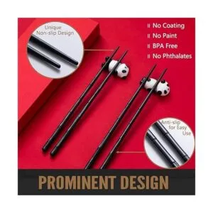 HauSun Juego de 2 pares de palillos y palillos de regalo