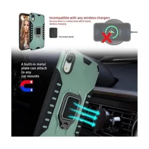 MODOS LOGICOS Funda para iPhone XR funda protectora de_4