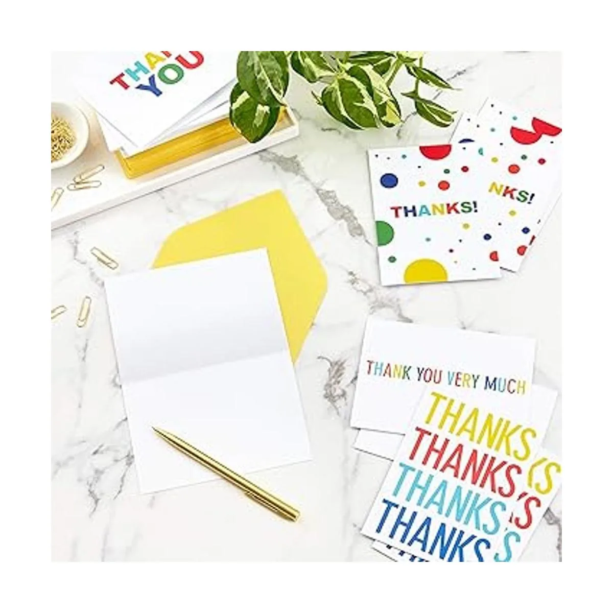 Hallmark Surtido de tarjetas de agradecimiento colores_2