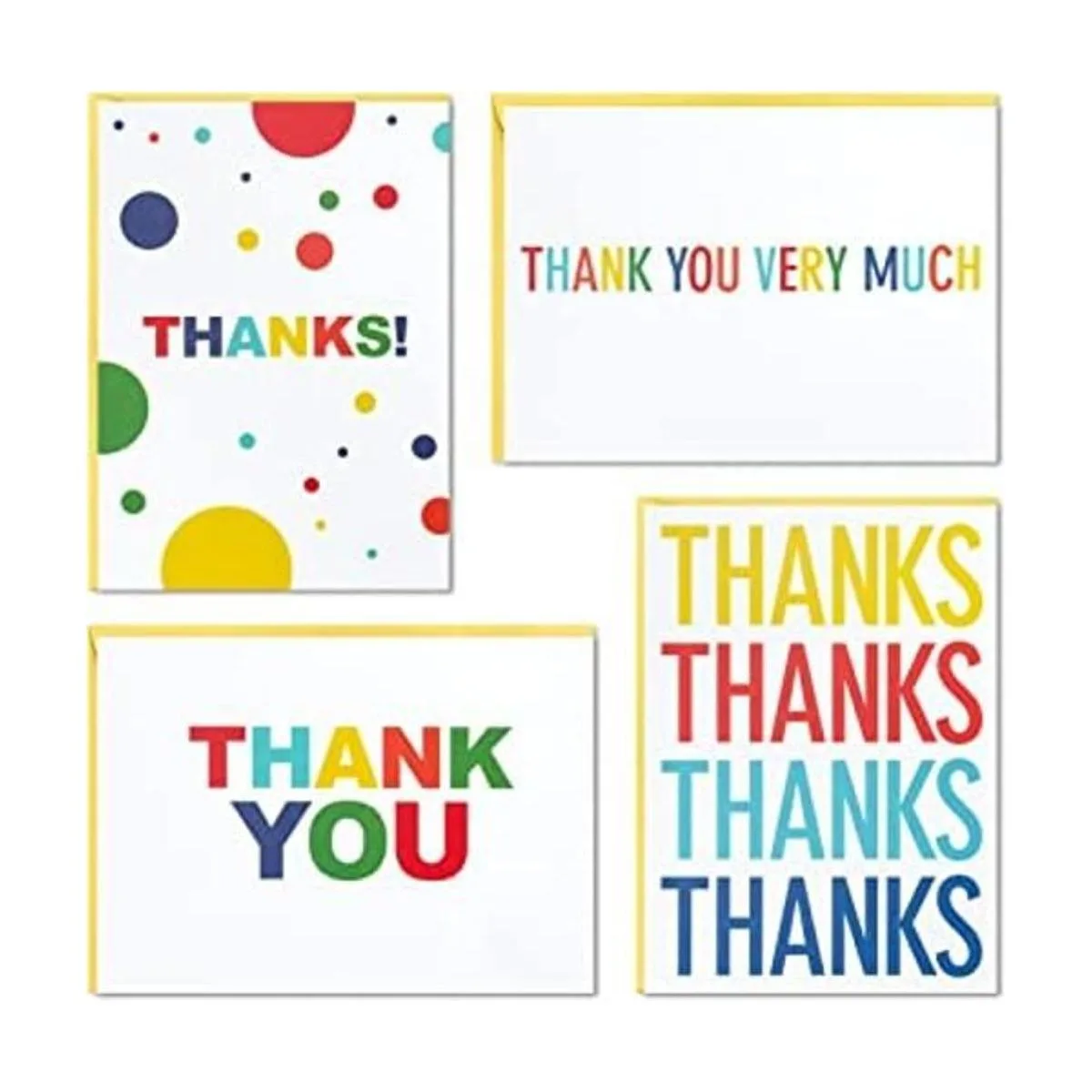 Hallmark Surtido de tarjetas de agradecimiento colores_1