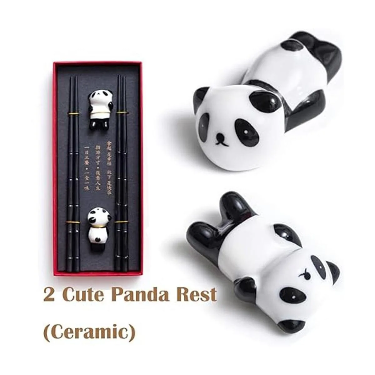 HauSun Juego de 2 pares de palillos y palillos de regalo