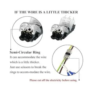 15 piezas de conectores de cable de bajo voltaje para_4