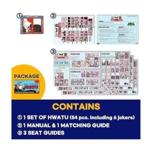 GEEKBEAR Hwatu Juego de cartas de flores coreanas_6