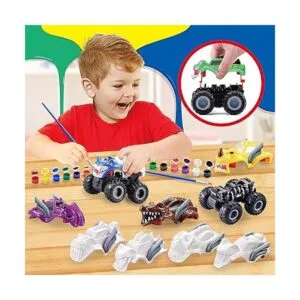JOYIN Kit de manualidades para niños construye y pinta tu_4