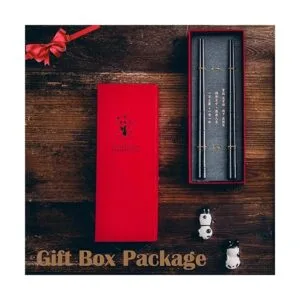 HauSun Juego de 2 pares de palillos y palillos de regalo