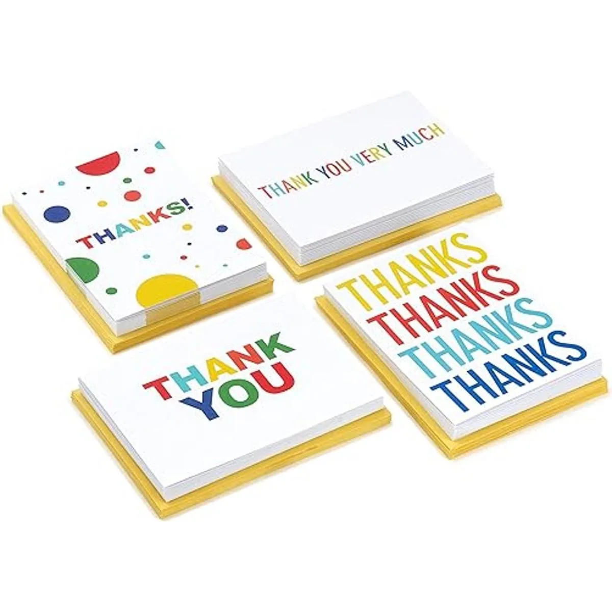 Hallmark Surtido de tarjetas de agradecimiento colores_3