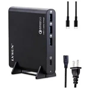 LVSUN Cargador USB C de 87 W estación de carga tipo C 4_1