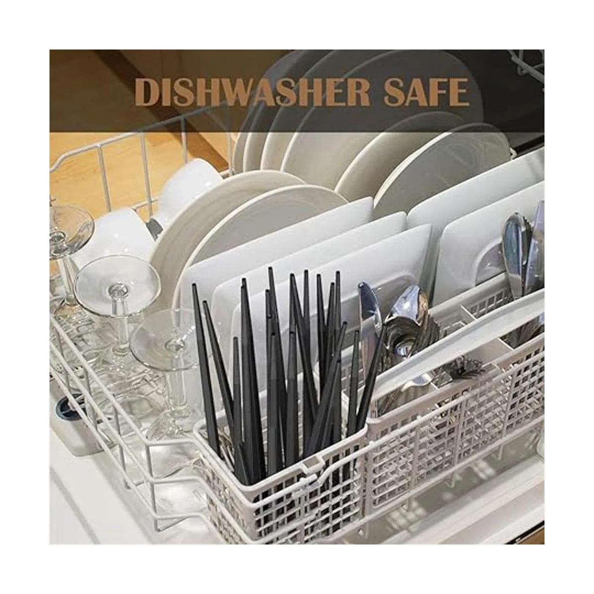 HauSun Juego de 2 pares de palillos y palillos de regalo