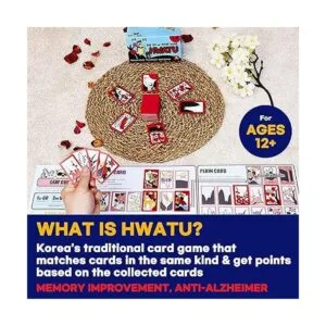 GEEKBEAR Hwatu Juego de cartas de flores coreanas_2