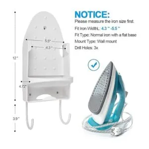 Colgador de tabla de planchar soporte de pared soporte_3