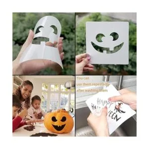 36 plantillas de dibujo de Halloween 6 pulgadas de