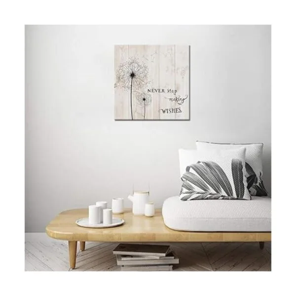 Póster de pared con diseño de flor abstracta diseño de_2