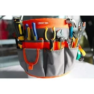 Bucket Idea Organizador de herramientas con 35 bolsillos_3