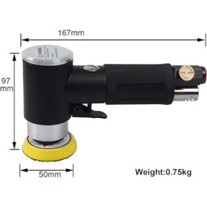 Mini lijadora de aire orbital al azar de 2 y 3 pulgadas