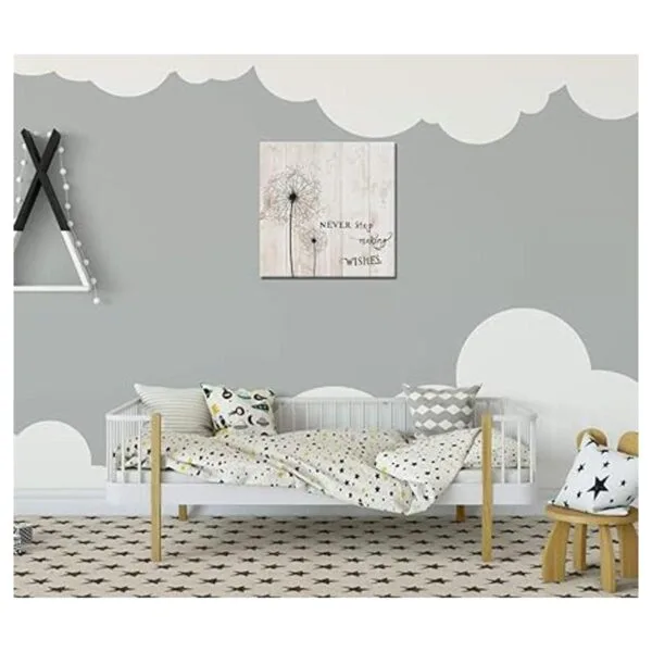 Póster de pared con diseño de flor abstracta diseño de_3