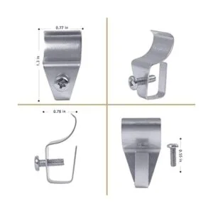 Juego de 10 ganchos de vinilo para montaje en cámara Blink