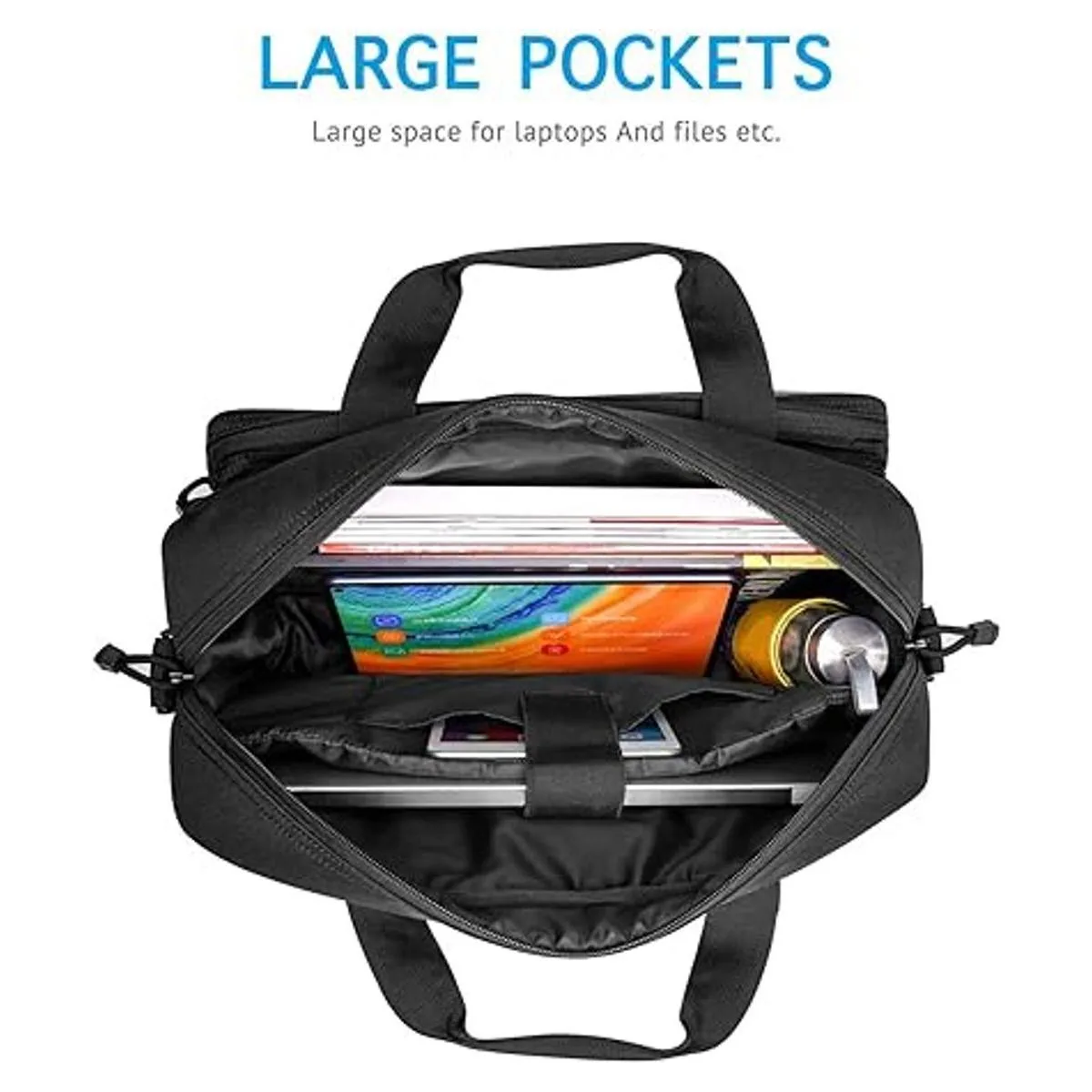 MOSISO Bolsa táctica de hombro para portátil 1516_3