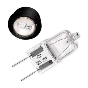 Bombillas halógenas G8 20 W 120 V base G8 bipin más_3