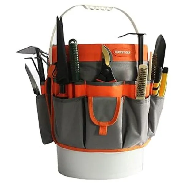 Bucket Idea Organizador de herramientas con 35 bolsillos_5
