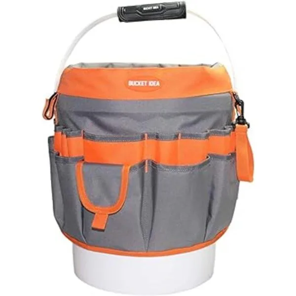 Bucket Idea Organizador de herramientas con 35 bolsillos_2