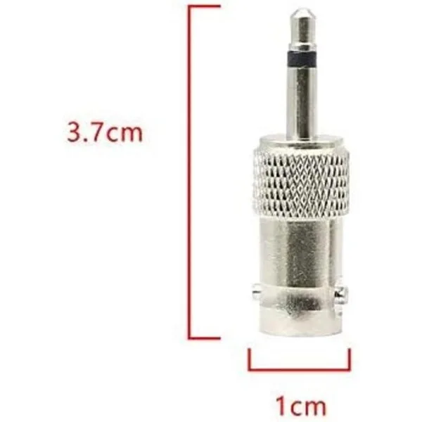 Adaptador mono de 0.138 in a BNC conector hembra BNC a_2