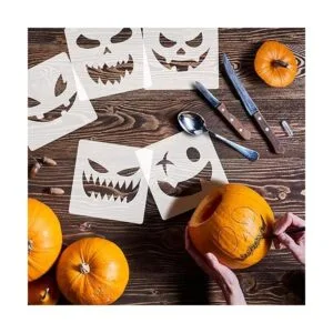 36 plantillas de dibujo de Halloween 6 pulgadas de