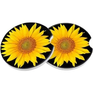 Paquete de 2 posavasos para automóvil pequeños de 2.56_1