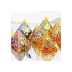 Moldes de silicona de pirámide grande molde de resina de