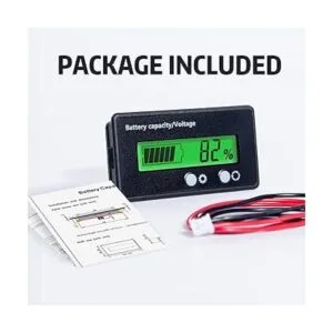 Indicador de capacidad de batería de 12 V 24 V 36 V 48_2