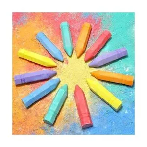 Juego de 48 tizas en forma de cono no tóxicas lavables_3