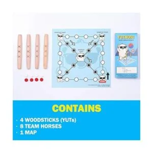 Juego de mesa BBL YUTNORI Juego de mesa coreano YUNNORI_3