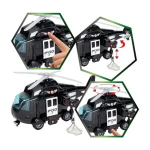 JOYIN Paquete de 3 juegos de vehículos de emergencia_4